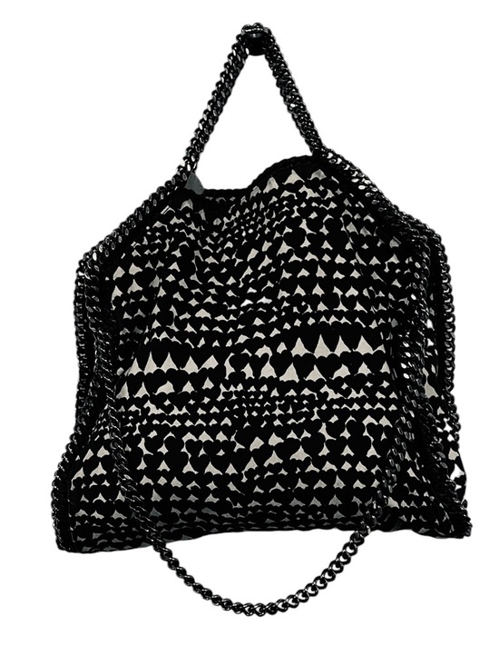 Stella McCartney Handbags - Stella McCartney Falabella in Cream, Black Hearts Canvas, 2014 limited run